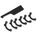 VANANA Nose Up Lifting Shaper Set - 3 Sizes Soft Silicone Invisible Corrector Tool for a Perfect Nose | Easy Pain-Free Installation (Black - Buy Online on GoSupps.com