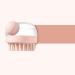 1 x Scalp Massager Shampoo Brush Silicone Scalp Care Brush Perfect for Men Women Kids and Pets Khaki A