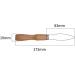 Wooden Handle Button Hooks Set - 3 Pc Wire Loop Pull Through Aids for Elderly | Button Helper Tool & Assist Device - Buy Online on GoSupps.com