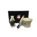 G.B.S Men's Grooming Kit - 5 Blade Ivory Razor Ceramic Mug Glycerin Soap Shaving Brush Stand Ultimate Includes 1 Blade