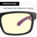 Buy Gunnar Enigma Gaming Glasses - Amber Lens with 65% Blue Light Protection | Premium UV Filter & Comfort for Gamers - Buy Online on GoSupps.com