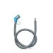 HydraPak ArcticFusion Insulated Tube - Replacement Hydration Reservoir Cold Insulated Drink Tube - 36 Grey