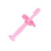 Minkissy 1stk bristle toothbrush all-round toothbrush for children toothbrush for children toothbrush toothbrush made of silicone baby training toothbrush protection oral care pink 1 piece (1 Pack) pink