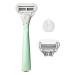 Flamingo Women's Razor Set - Mint & Gold | Smooth Shave Experience - Buy Online on GoSupps.com