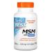 Doctor's Best MSM with OptiMSM Vegan, 1500mg - 120 Vegetable Capsules - Support for Joint Mobility