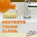Mr Muscle Drain Unblocker Sink & Drain Cleaner Fast Acting Heavy Duty Drain Gel Dissolves Clogs Works 3x Better Than Bleach Safe for All Pipes 1L - Buy Online on GoSupps.com