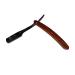 Classic Stainless Steel & Wood Vintage Razor | Premium Shaving Essentials - Buy Online on GoSupps.com