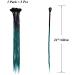 Buy Dreadlocks Hair Extension Art | Synthetic Afro Kinky Strands for Braiding - Black to Lake Blue 60cm (10 M ches) - International Shipping Available - Buy Online on GoSupps.com