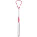 Ioiuskku Tongue Scraper - Soft Oral Hygiene Tool for Fresh Breath | Professional Cleaning Brush for Adults & Kids - Pink - Buy Online on GoSupps.com