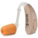 Walker's Game Ear HD Pro Elite Hearing Enhancer Beige with Full Coverage Sport Shooting Glasses Clear + Microfiber Cleaning Cloth Bundle - Buy Online on GoSupps.com