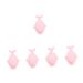 FOMIYES 5pcs Silicone Brush Silicone Cleaning Brush Body Exfoliator Brush Baby Bath Accessories Hair Washing Brush Silicone Hair Scrubber Shower Bath Hair Grooming Tools Bath Too for Baby 14.5X7X3CMx5pcs