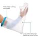 Adult Waterproof Arm Cast Cover - 62cm Transparent Shower Sleeve for Broken Hand Injury - Protective Bag for Bathing - Buy Online on GoSupps.com