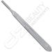 DZ Scalpel Holder No.3 with 5 Individually Sterile Blades - Stainless Steel Surgical Tool for Precision & Safety | International Shipping Available - Buy Online on GoSupps.com