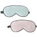 Kid's 100% Mulberry Silk Sleep Mask - Super Soft Satin Eye Mask Set for Blocking Out Light and Enhancing Sleep Quality - 2 Pack - Buy Online on GoSupps.com