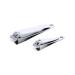 2-Piece Nail Clippers Set Premium Stainless Steel Fingernail and Toenail Clippers with Sharp Durable Blades