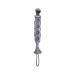 Pacifier Chain Cotton Pack of 3 - Baby Pacifier Strap Clips for Newborns (Beige Pink Gray) | Ideal for Boys & Girls - Buy Online on GoSupps.com