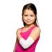 Remedywear Eczema Sleeves for Arms Legs Elbows Knees - Babies to Adults - Inflammation Relief with TENCEL and Zinc Size 3 (1 Pair) White