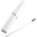 Clispeed Travel Toothbrush Container - Soft Adult Toothbrush Tube & Holder Set | Durable White Storage Box for Hiking & Outdoors (1 Pack) - Buy Online on GoSupps.com