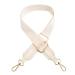 Beacone Wide Purse Strap Adjustable Canvas Replacement Crossbody Handbag Shoulder Bag Strap A-beige