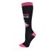Super Nurse! 10-14mmHG Medical Compression Socks Black & Pink