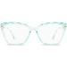 Shop Anti Glare Cat-Eye Blue Light Blocking Readers - Retro Oversized Eyewear +200 | International Shipping - Buy Online on GoSupps.com