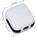 AYNEFY Hearing Aid Storage Box Portable Sound Amplifier Case Waterproof Hard Bag Hearing Aid Accessories for Outdoor Travling 6.5 x 6.5 x 2.5cm White - Buy Online on GoSupps.com