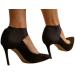 Sleek HeelzFirst Shoe Fitwear: Ankle & Shoe Wrap for Secure Heel Fit - Comfort & Style for Women - No More Foot Pain - Black (Large) - Buy Online on GoSupps.com