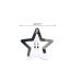 Silver Hollow Star Hair Clips | Set of 10 for Girls and Women - Buy Online on GoSupps.com