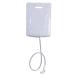 Overhead Shower Water Bag, 2.64 Gallons Bedside PVC Water Shower Bag for Shampoo Bowl, Compatible with Inflatable Shampoo Basin or Shampoo Tray, Provides Portable Water to Wash Hair in Bed or at Basin