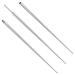Milacolato Piercing Taper 14G 16G 18G G23 Titanium Piercing Taper Insertion Pin for Ear/Nose/Navel/Nipple/Lip/Eyebrow Stretcher Body Piercing Stretching Kit Assistant Tool 3 Tapers for 1.6mm(14g) Piercing Bar