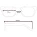 Rainbow Safety Men's & Women's Round Reading Glasses - Retro Hippie 60s Lennon Style (+2.50D) - International Shipping Available - Buy Online on GoSupps.com