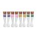 Jefferies Socks Boys' Girls Unisex Stripe Assorted Knee High Tube Socks 4 Pack Medium Rainbow Assorted