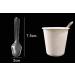 500 Pcs Disposable Clear Plastic Spoons Plastic Mini Ice Cream Spoons for Ice Cream and Dessert 7.5x2cm - Buy Online on GoSupps.com