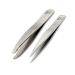 Regine Switzerland Slant Tweezer Professional Eyebrow Facial & Hair Remover Etched Interior Tip and Splinter Tweezer Precision Pointed Tweezer for Ingrown Hair Splinter and Glass Removal