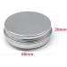 Buy 24-Pack 60ml Silver Empty Aluminum Cream Cans - Perfect for Cosmetics & DIY Projects - International Shipping Available - Buy Online on GoSupps.com