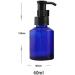2PCS 60ML/2oz Empty Glass Lotion Pump Bottle Jars with Black Pump Top and Locking System Cosmetic Makeup Packing Storage Container Dispenser for Essential Oil Emulsion Essence Toiletries Toner Liquid - Buy Online on GoSupps.com