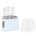 Donubiiu portable travel bottle set with shampoo dispenser mini shampoo dispenser portable travel Bottle set shampoo and conditioner travel container for toilet articles (3 in 1 blue) 3 in 1 blue