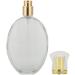 SCOLAND 50ML Glass Refillable Perfume Spray Bottle Empty Liquid Perfume Atomizer Dispenser Bottle (ellipse) - Buy Online on GoSupps.com