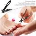 Nail Clippers Set 16mm Wide Large Jaw Opening with Nail File for Thick Nail Stainless Steel Black Fingernail and Toenail Nipper Cutter Podiatry Trimmer Pedicure Manicure Kit - Buy Online on GoSupps.com
