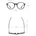 Qinzhenz Clearly Reading Glasses - Designer Computer Readers Anti-Blue Light Unisex +0.00 (C1) | Shop Internationally - Buy Online on GoSupps.com
