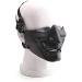 NINAT Half Face Airsoft Skull Mask for Halloween, Paintball, CS, Survival Game - Tactical Cosplay Party Mask in White, Black, Blue & Yellow - Buy Online on GoSupps.com