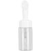 Portable Mousse Foaming Empty Bottle Refillable Travel Dispenser Container for Home Gift(100ML brush head white and transparent) - Buy Online on GoSupps.com