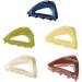 YOEMAYUNER Colorful Triangle Hair Clips for Women Small Claw Clips for Thin to Thick Hair Strong Hold Hair Clips Fashion Triangle Hair Accessories Gift for Women Girls (5Pack Colorful B) - Buy Online on GoSupps.com