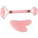 Shop Pink Jade Roller & Gua Sha Set - Natural Facial Tools for Skin Care | Ideal for Men & Women - Buy Online on GoSupps.com