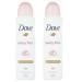 2 Pack Dove Beauty Finish Antiperspirant Deodorant Spray, 150ml each