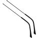 EFARMA Eyeglass Replacement Arm Leg Eyeglass Accessories 1 Pair Vintage Glasses Metal Frame Temple Glasses Replacement Arms Black