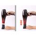 1 Set 5PCS Hair Dryer Nozzle Plastic Salon Hair Dryer Nozzle Concentrator Replacement Blow Flat Hair Drying Nozzle Professional Hairdressing Styling Tool Black - Buy Online on GoSupps.com
