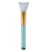 Makeup Tool Silicone Facial Mask Brush Hairless Face Makeup Applicator Mud Mask Brush DIY Mask Cosmetic Brush Blue