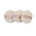 WOIWO 3PCS Women Lady Girls Super Soft Plush Round Velour Loose Powder Puff Sponge Tool