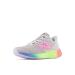 New Balance Unisex-Child Fresh Foam Arishi V4 Lace-up Running Shoe Big Kid (8-12 Years) 4 Wide Big Kid Light Aluminum/Cyber Lilac/Neon Pink